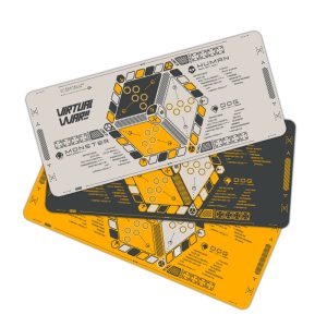 Virtual War Theme Mouse Pad