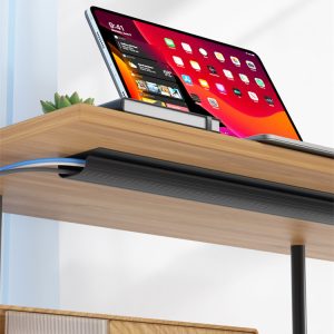 Computer Desk Bottom Cable Management Rack Storage Slot