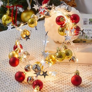 LED Jingling Bell Lighting Chain Holiday Atmosphere Indoor Decorative…