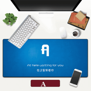 26Letter Mouse Pad Desktop Keyboard Pad Mouse Pad Advertising Gift Sliding…