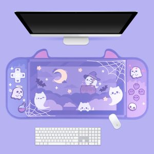 Ghost Large Mouse Pad Ins Cute Game Oversized Wristband Pad