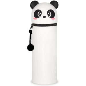2-in-1 Soft Silicone Pouch: Pencil Case, Desk Pen Holder,Pencil Pouch For…