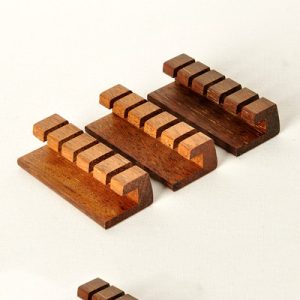Desktop Wire Storage Box Solid Wood Organizer Data Charging Cable Fixing…