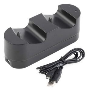 Playstation 4 Charger Kit Dual USB Charging Dock Station Stand For PS4…