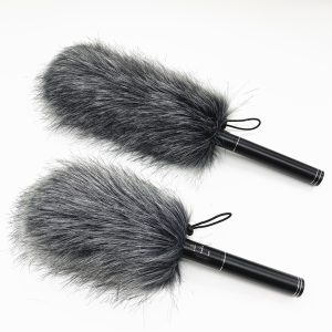 Interview Rabbit Fur Windproof Microphone Cover
