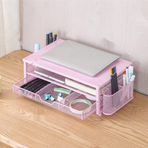 Monitor Stand Riser For Office Supplies Storage