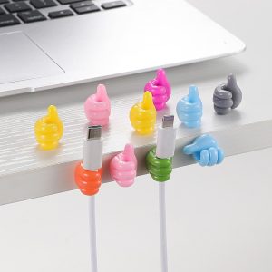 Creative Cable Organizer Thumb Hook