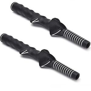 Golf Rubber Grip Left And Right Hand Swing Exerciser Practice Tool Hand