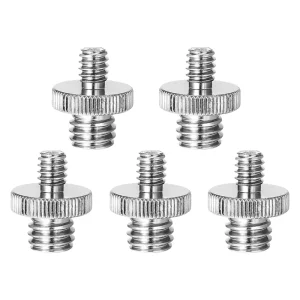 5 Core Microphone Stand Adapter Pack 5/8 M to 3/8 F, 3/8 M to 5/8 F, ¼