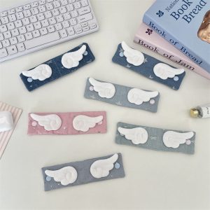 Fabric Cable Organizer Clip – Portable Cord Winder For Earphones Charging…