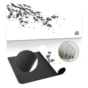 Cherry Blossom Ink-Wash Extra-Large Extra-Thick Mouse Pad