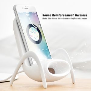 Fast Wireless Charger Kawaii Phone Holder Desk Cute Stand Amplified…