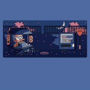 Gaming Keyboard Pad Cartoon Large Office Computer Desk Pad Thickening