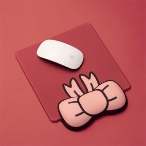 Bowknot Wristband Mouse Pad Keyboard Hand Rest Cute Cartoon