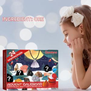 Dowmoo Christmas Advent Calendar Mineral Blind Box 24-Box Christmas Gift…