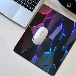 Custom Gaming Laptop And Desktop Anti-slip Geometric-pattern Gaming Mouse Pad