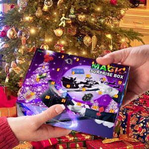 Magic Decompression Blind Box Christmas Spirit Gift Magic Props Blind Box…