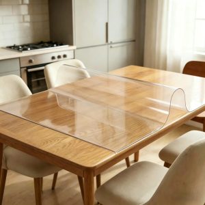 38x71Inch 1.5mm Thick Plastic Table Cover Waterproof PVC Clear Table…