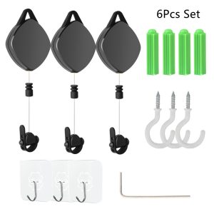 Automatic Shrink Helmet Cable Hook Reel Box