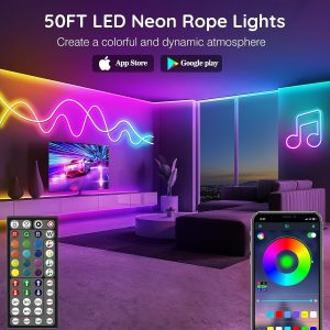 24V RGB Seven-color Changing Silicone Light Strip