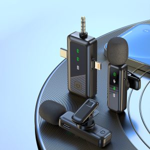 Wireless Collar Clip Microphone H65 Three-in-one Mobile Phone Computer…