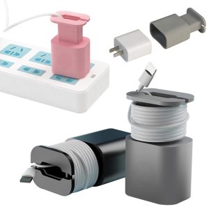 Data Cable Organizer Power Adapter Protective Case Cover For Apple 18w 20w…