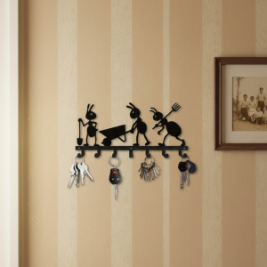 CIFbuy Ant Themed Metal Wall Mounted Key, Hook Rustproof Creative Entryway…